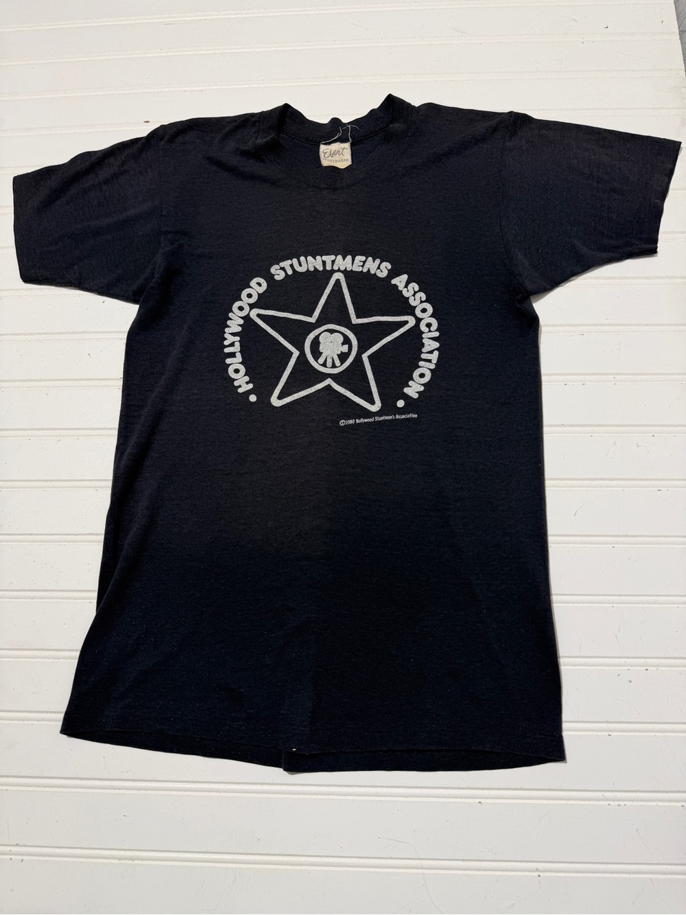 VTG Ebert Sportswear Hollywood Stuntmen’s Association Graphic T Shirt Unisex